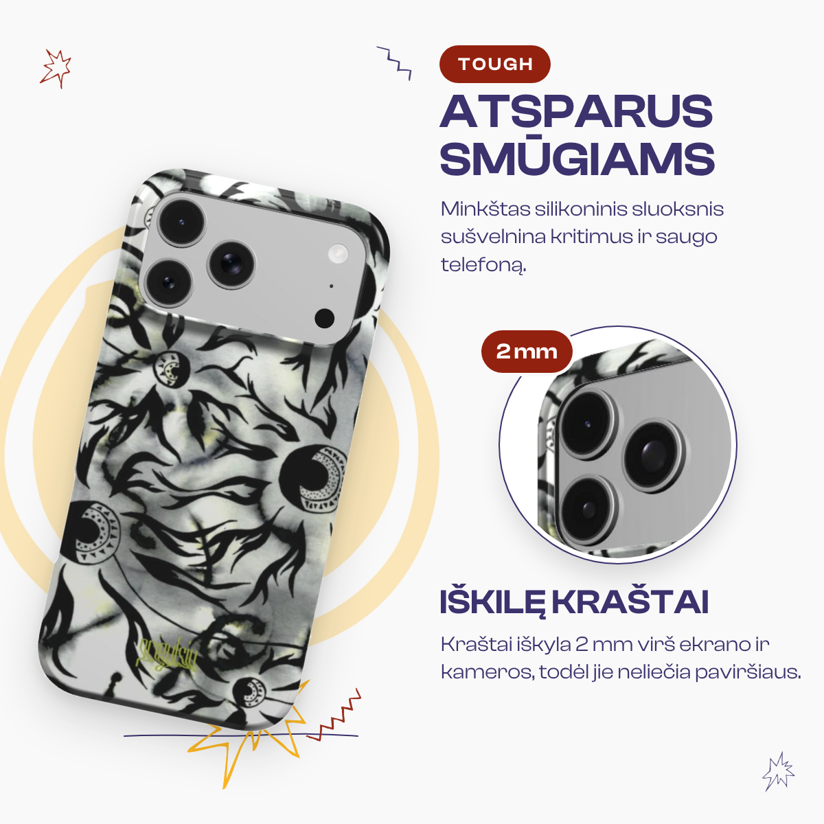 ETHEREAL WATCHERS - Tough Phone Case