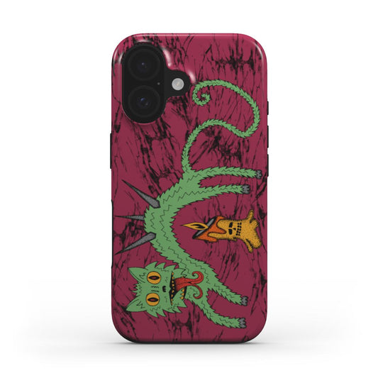 PURR-ANOID - Tough Phone Case