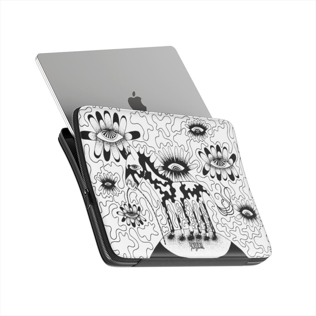 NOT ENOUGH LEGS - Premium Laptop Sleeve black & white