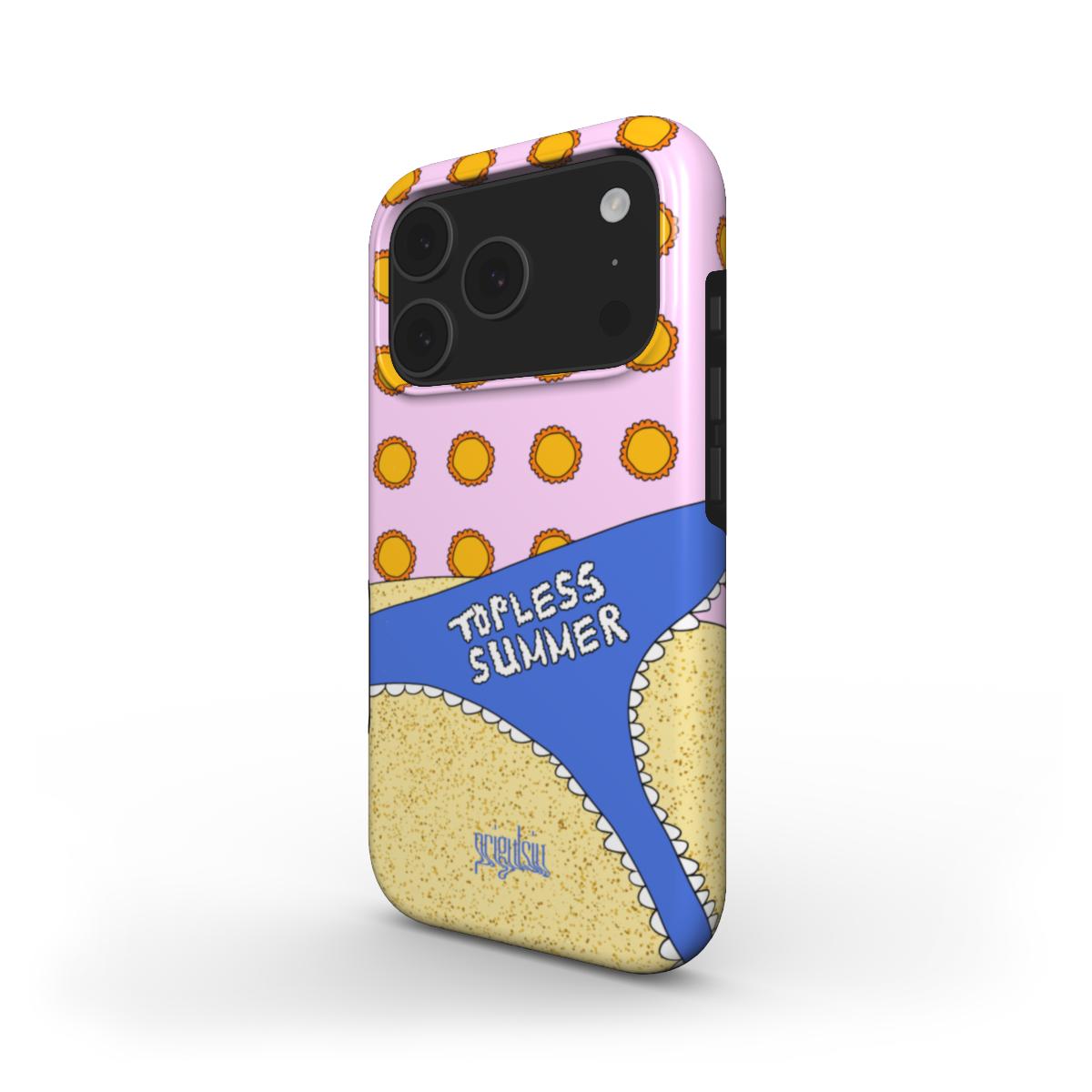 TOPLESS SUMMER - MagSafe Tough Phone Case