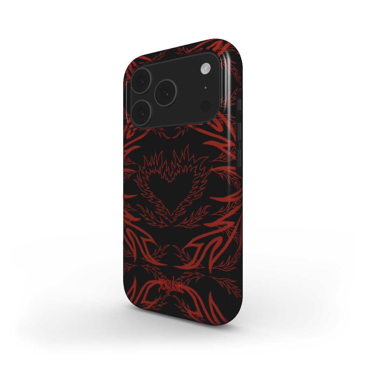 MORE - MagSafe Tough Phone Case black & red