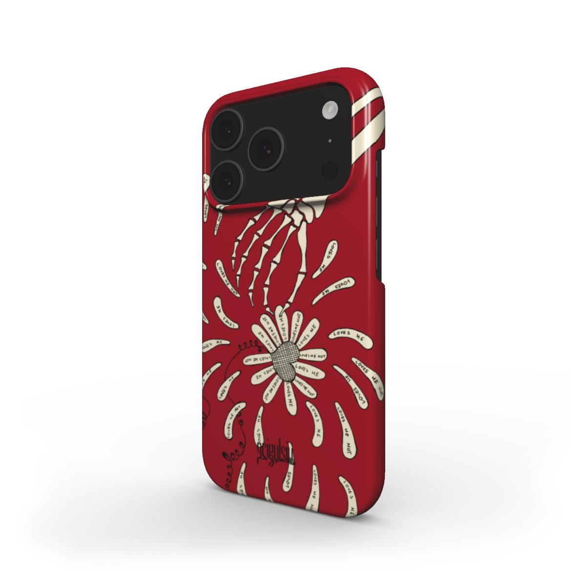 LOVES ME LOVES ME NOT - Snap Phone Case