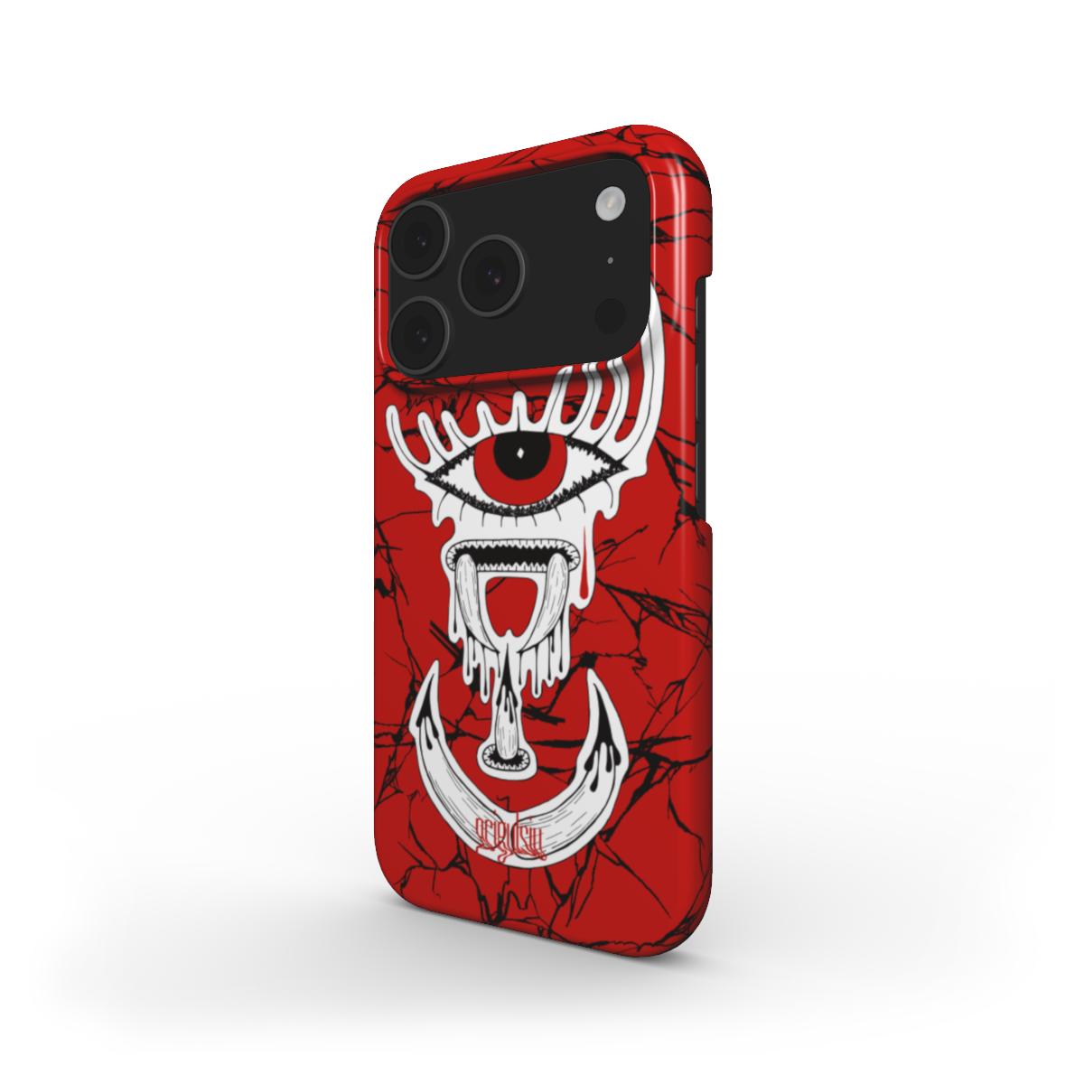 CRYING IN RED - Snap Phone Case