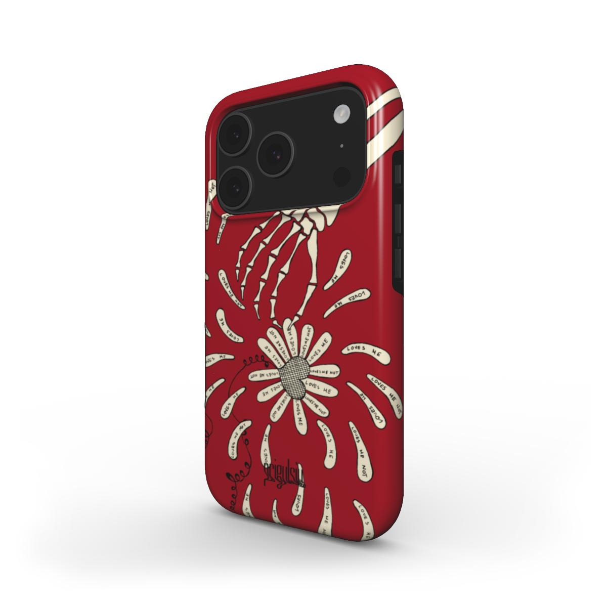 LOVES ME LOVES ME NOT - Tough Phone Case