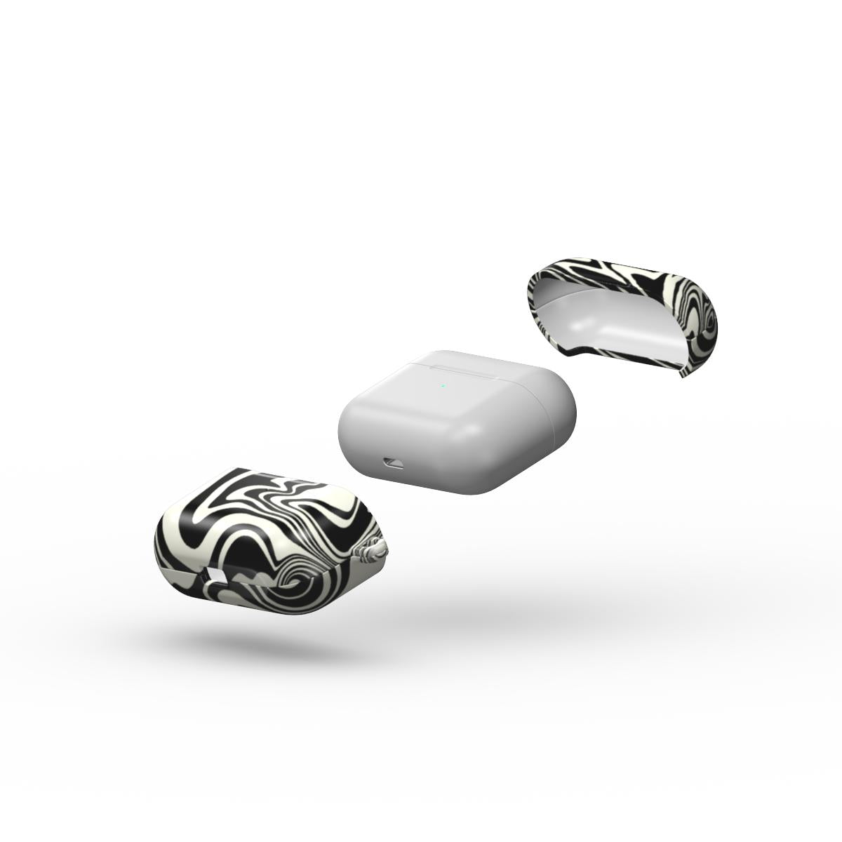 HYPNOSIS - Apple AirPods Tough Case black & white