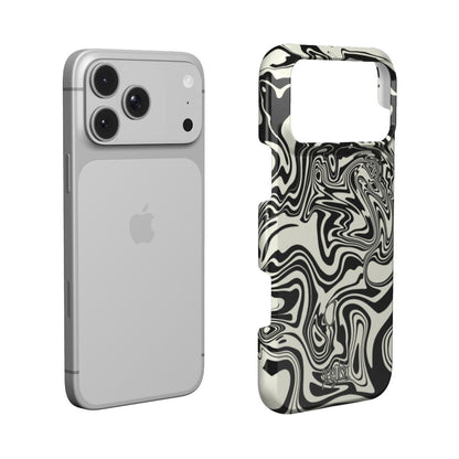 HYPNOSIS - Snap Phone Case black & white