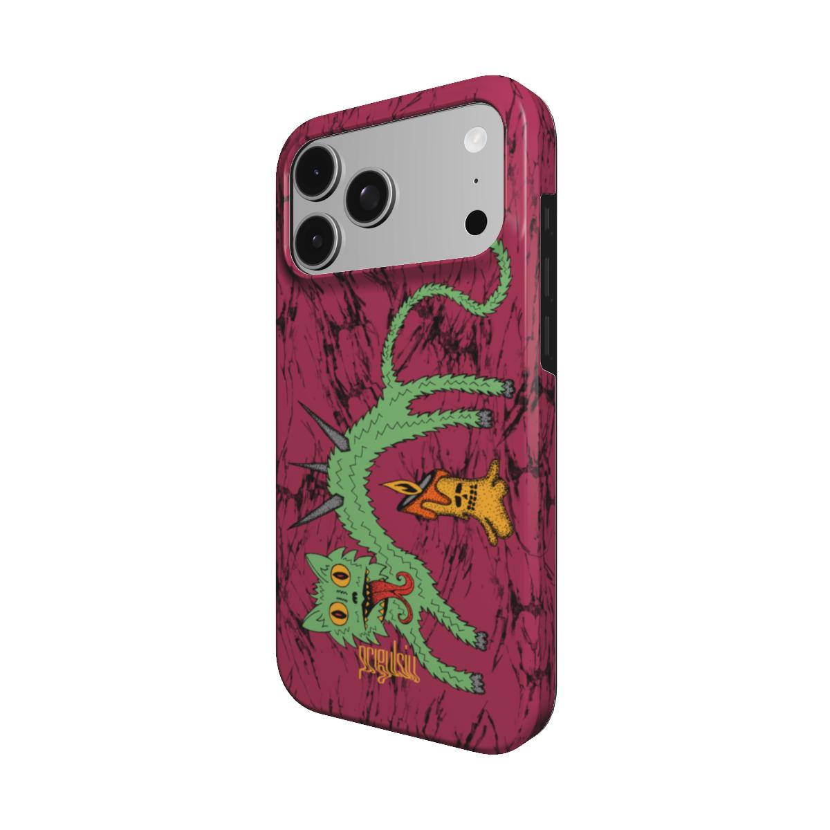 PURR-ANOID - Tough Phone Case