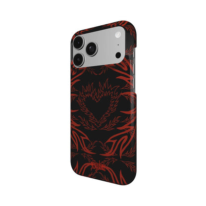 MORE - Snap Phone Case black & red