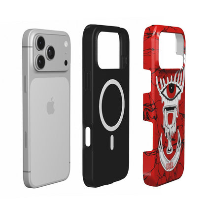 CRYING IN RED - MagSafe Tough Phone Case
