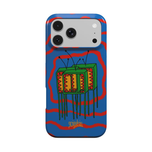 DON'T TOUCH MY TV - MagSafe Tough Phone Case