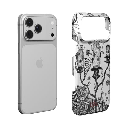 LOST HEADS - Snap Phone Case black & white