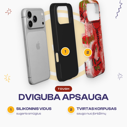 DAMN ROOSTER - Tough Phone Case