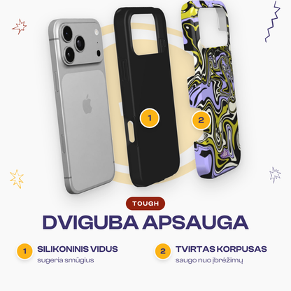 HYPNOSIS - Tough Phone Case colour