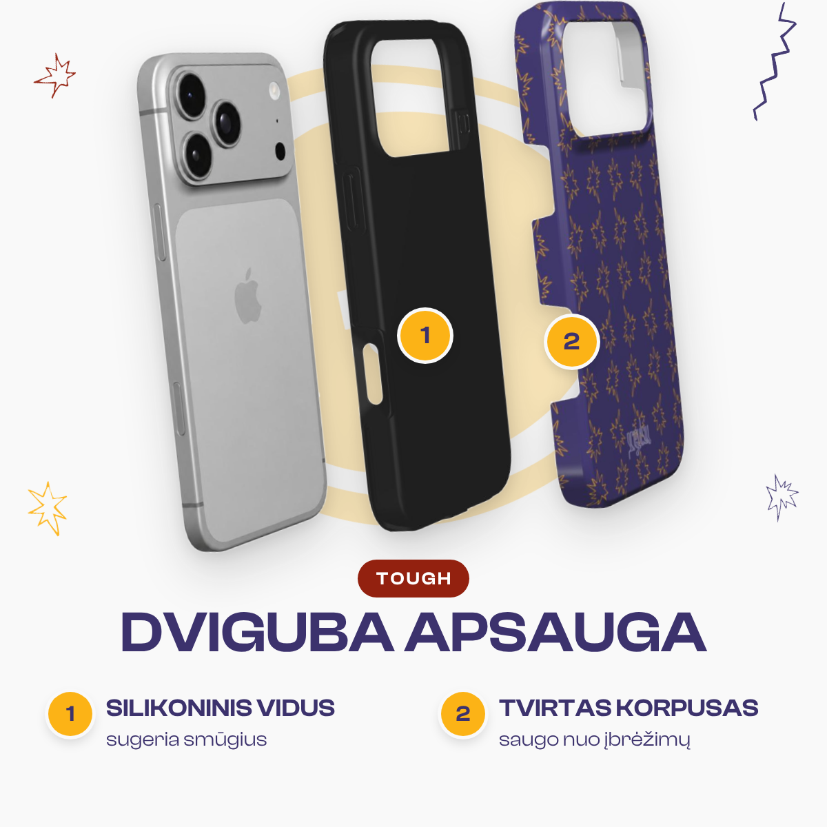 I AM A STAR - Tough Phone Case