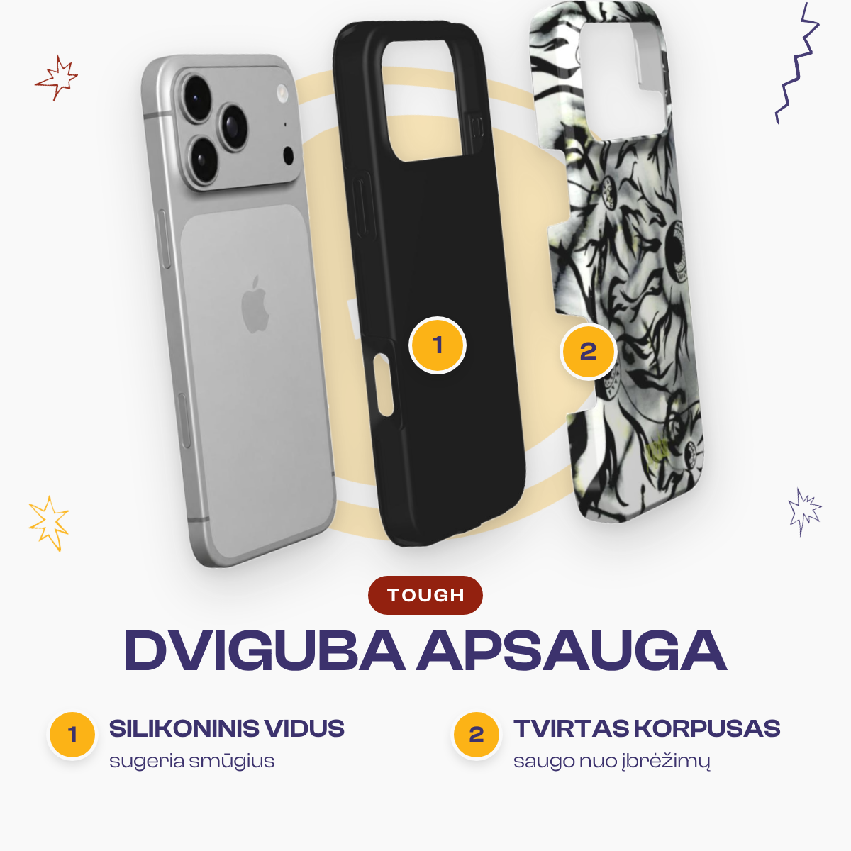 ETHEREAL WATCHERS - Tough Phone Case