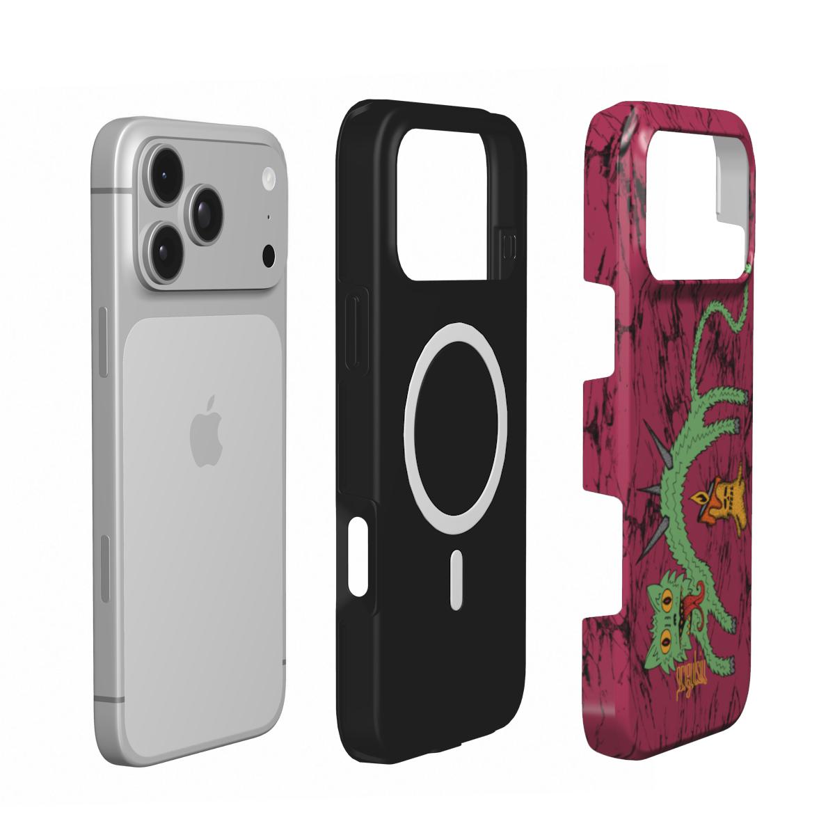 PURR-ANOID - MagSafe Tough Phone Case