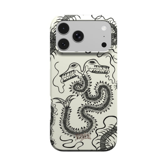 BUG FISH - Tough Phone Case black & white
