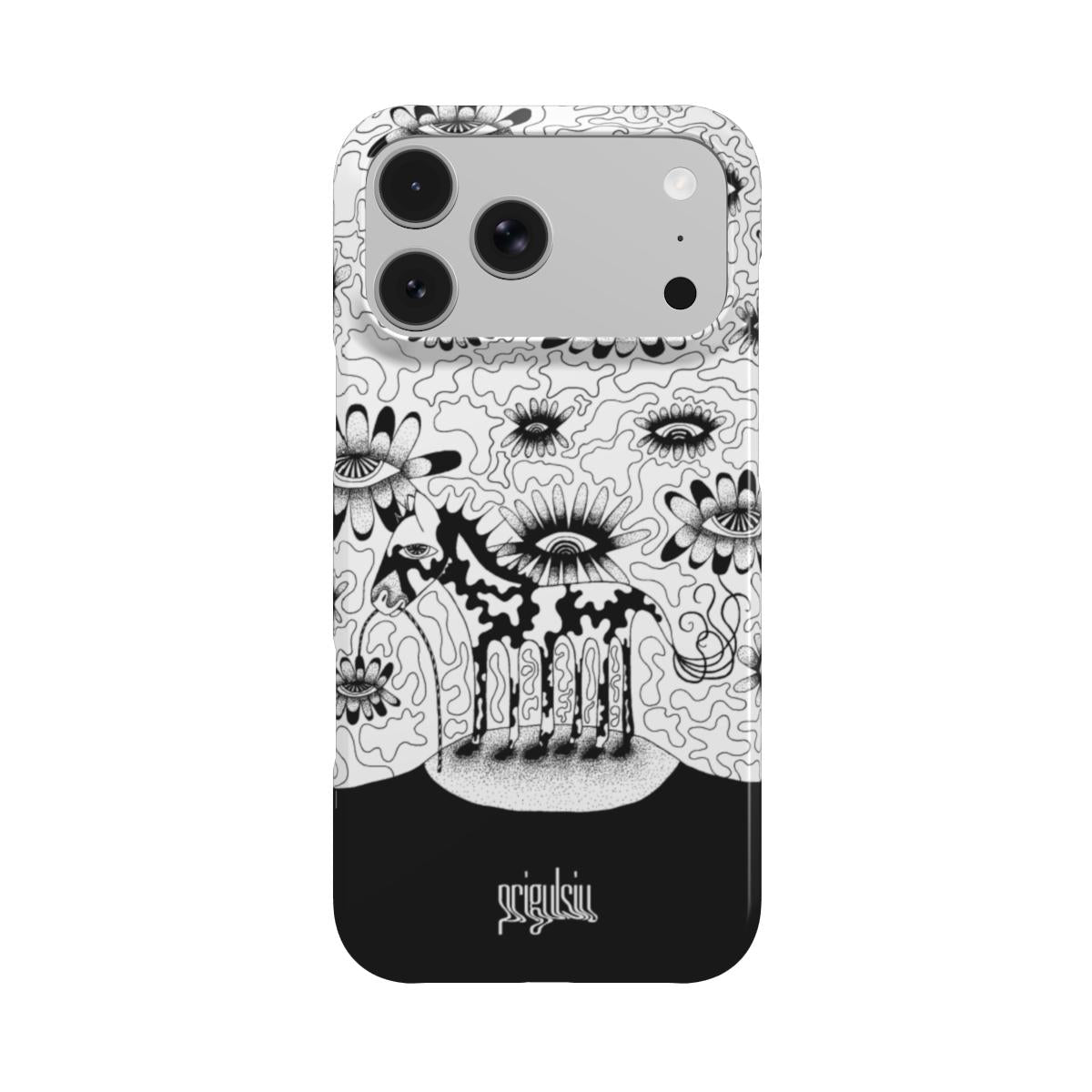 NOT ENOUGH LEGS - Snap Phone Case black & white