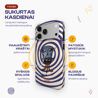 PIERCED - Tough Phone Case