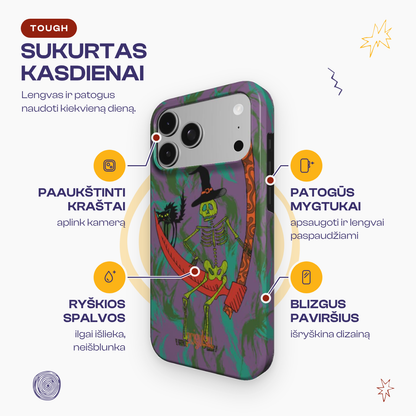 SLICE OF FRIGHT - Tough Phone Case