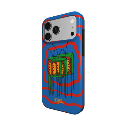 DON'T TOUCH MY TV - MagSafe Tough Phone Case