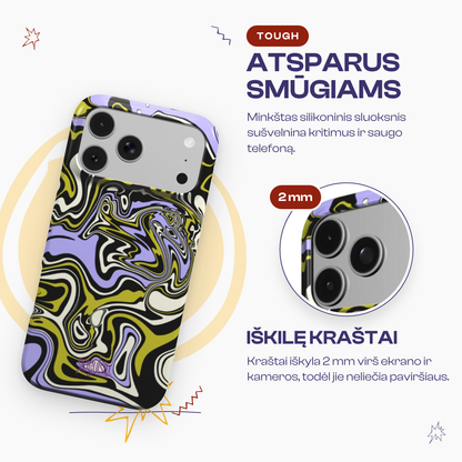 HYPNOSIS - Tough Phone Case colour