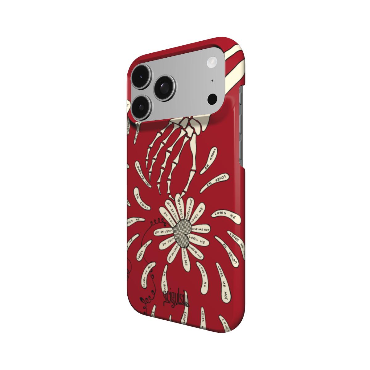LOVES ME LOVES ME NOT - Snap Phone Case