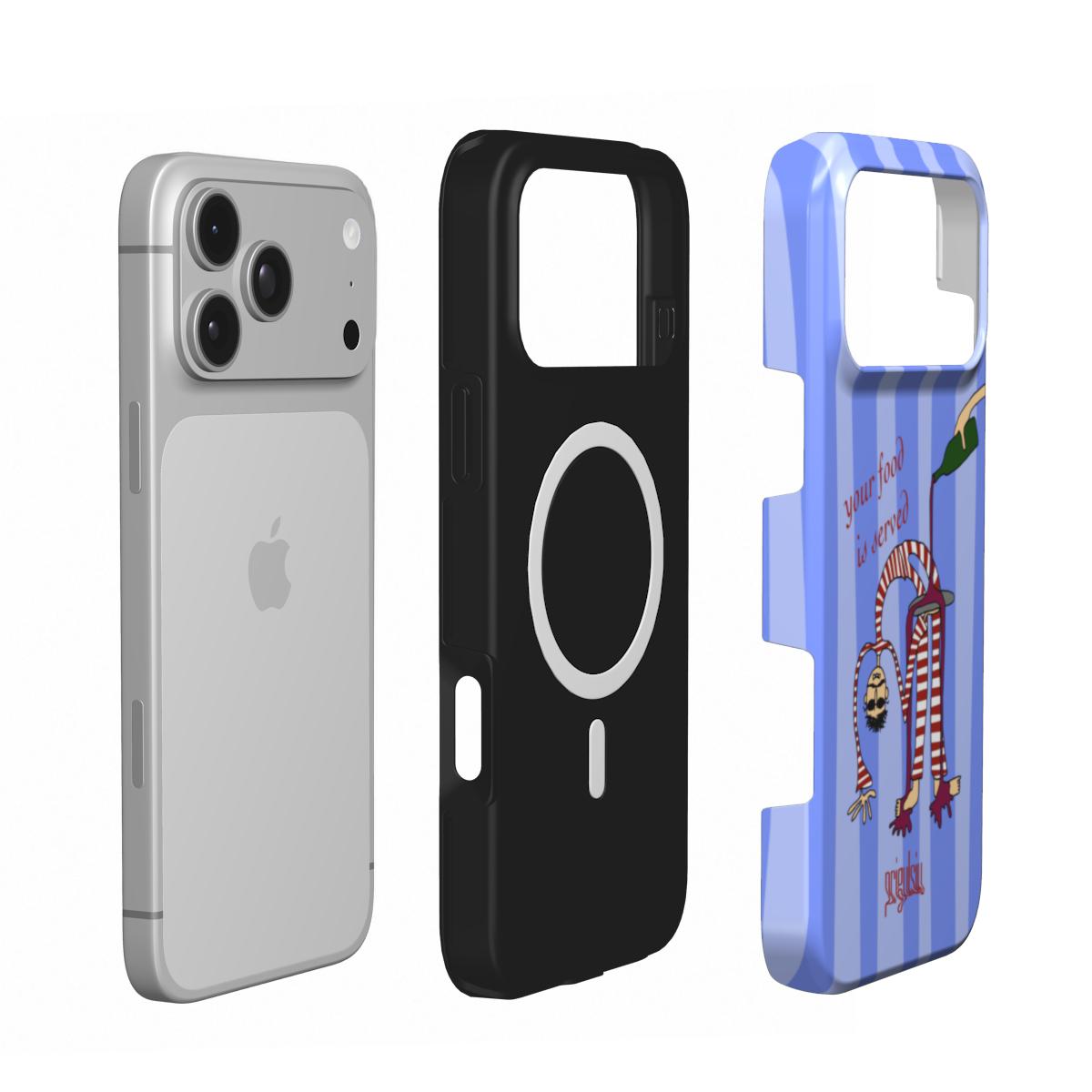 YOUR FOOD IS SERVED - MagSafe Tough Phone Case