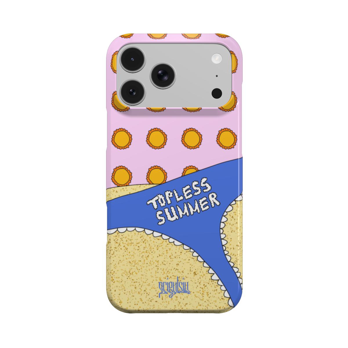 TOPLESS SUMMER - Snap Phone Case