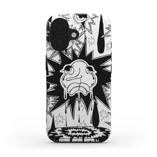CROCODILE TEARS - MagSafe Tough Phone Case black & white