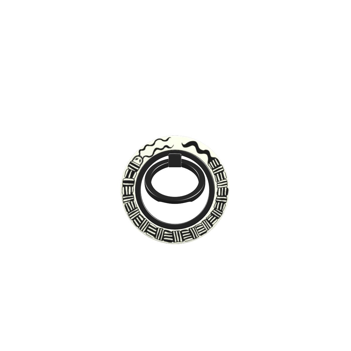 BUG FISH - Ring Holder black & white