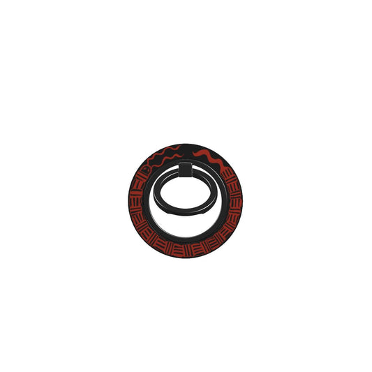 BUG FISH - Ring Holder black & red