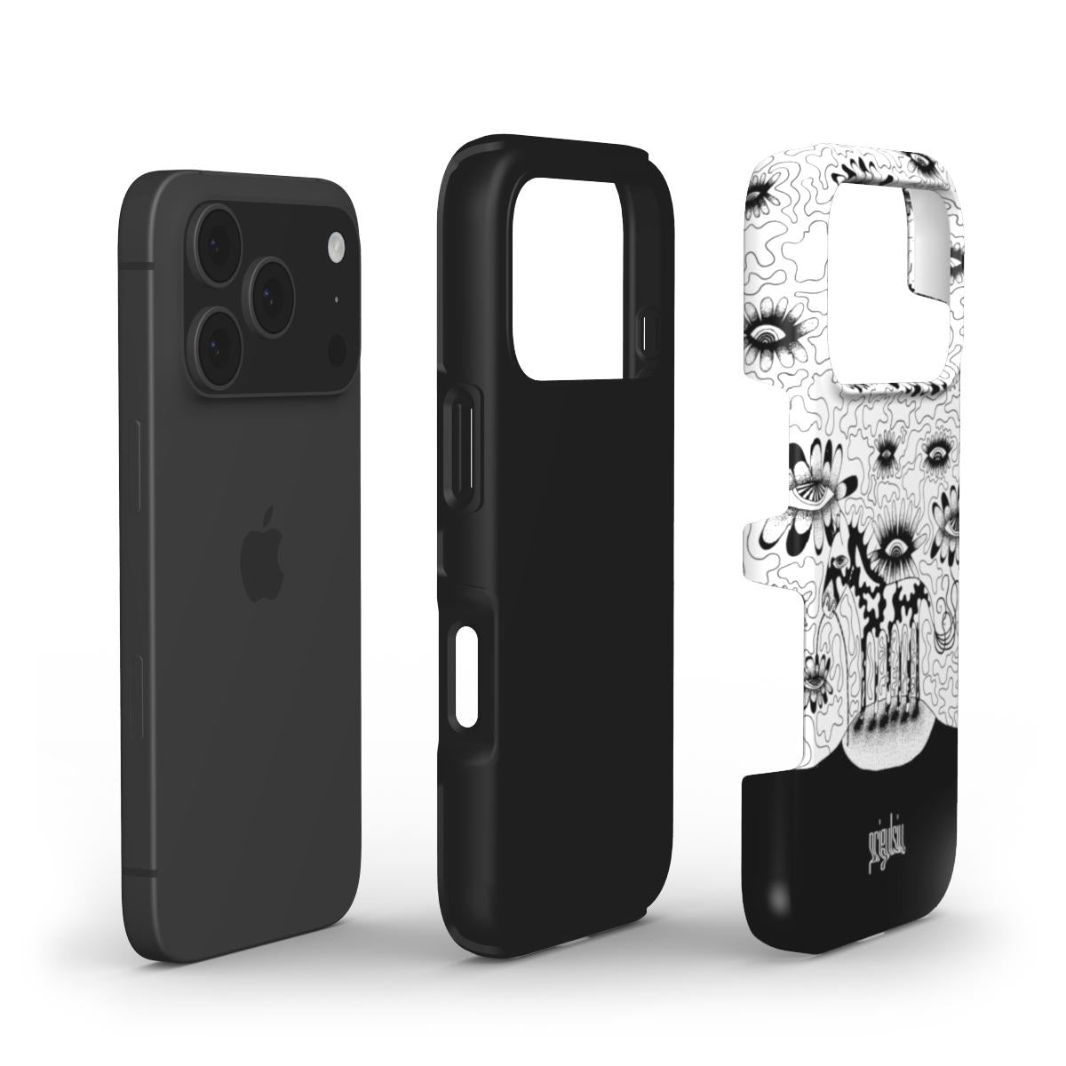 NOT ENOUGH LEGS - Tough Phone Case black & white