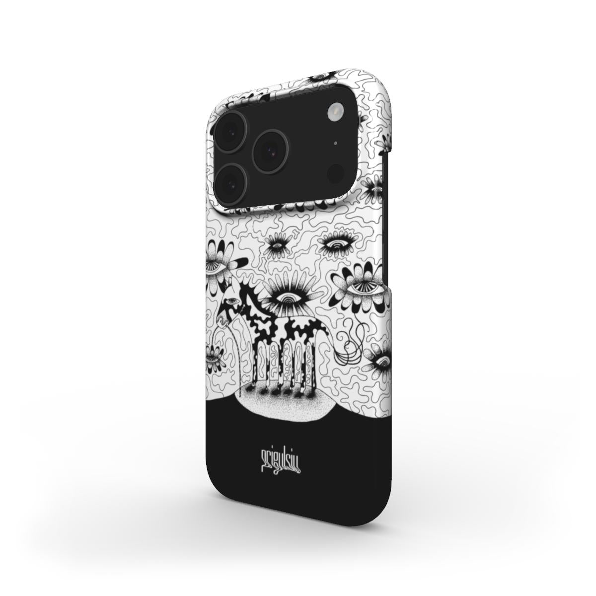 NOT ENOUGH LEGS - Snap Phone Case black & white