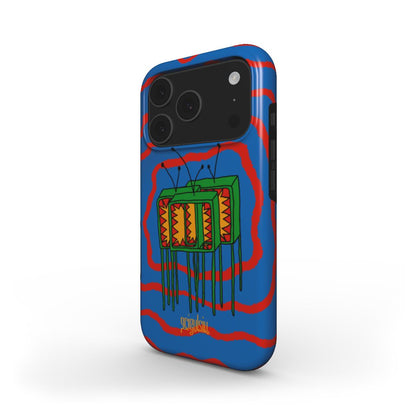 DON'T TOUCH MY TV - Tough Phone Case
