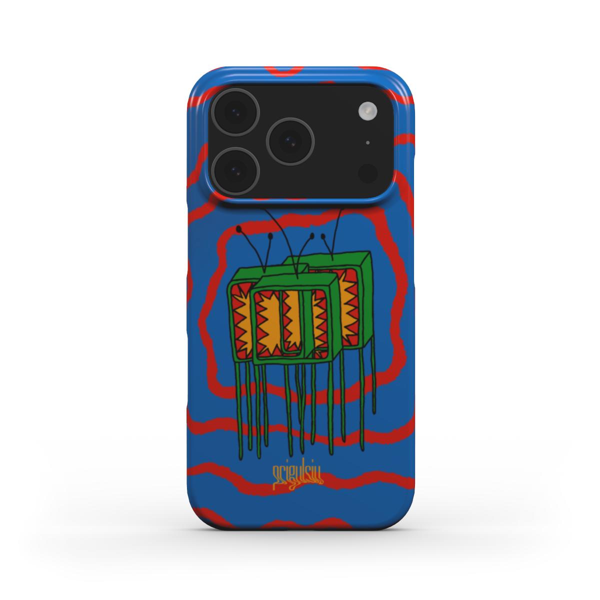 DON'T TOUCH MY TV - Snap Phone Case