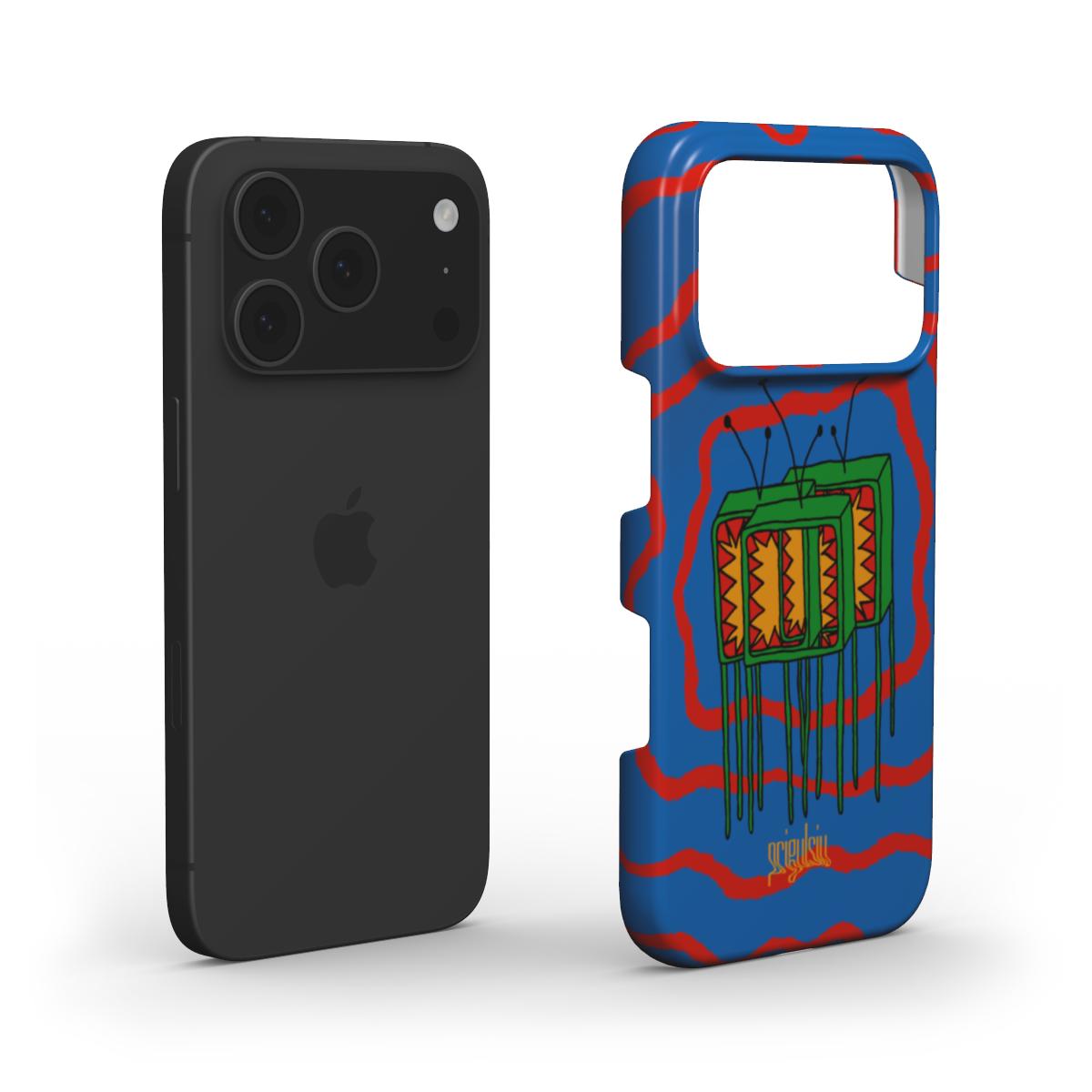 DON'T TOUCH MY TV - Snap Phone Case