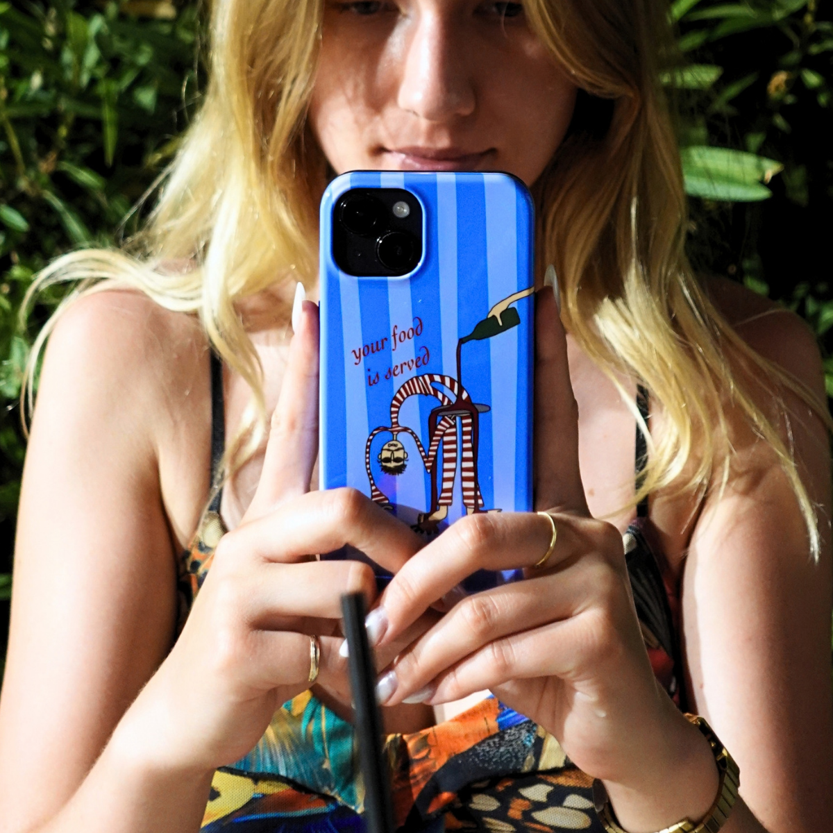 YOUR FOOD IS SERVED - Tough Phone Case