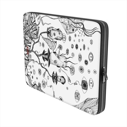 LOST HEADS - Premium Laptop Sleeve black & white
