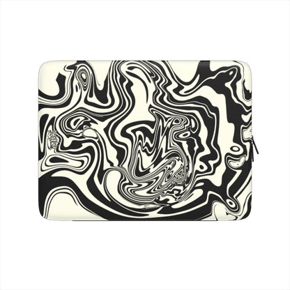 HYPNOSIS - Premium Laptop Sleeve black & white