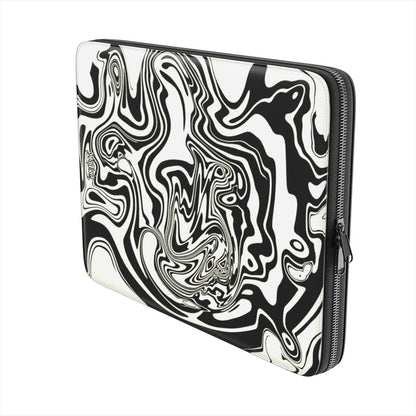 HYPNOSIS - Premium Laptop Sleeve black & white