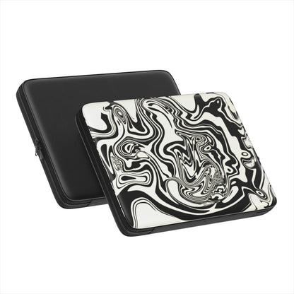 HYPNOSIS - Premium Laptop Sleeve black & white