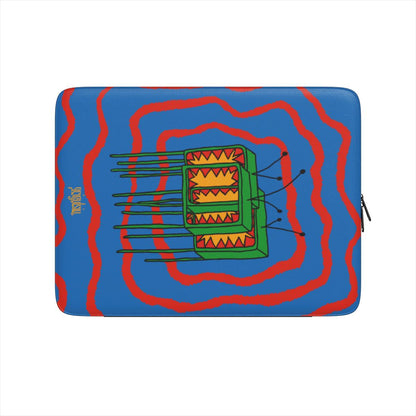DON'T TOUCH MY TV - Premium Laptop Sleeve