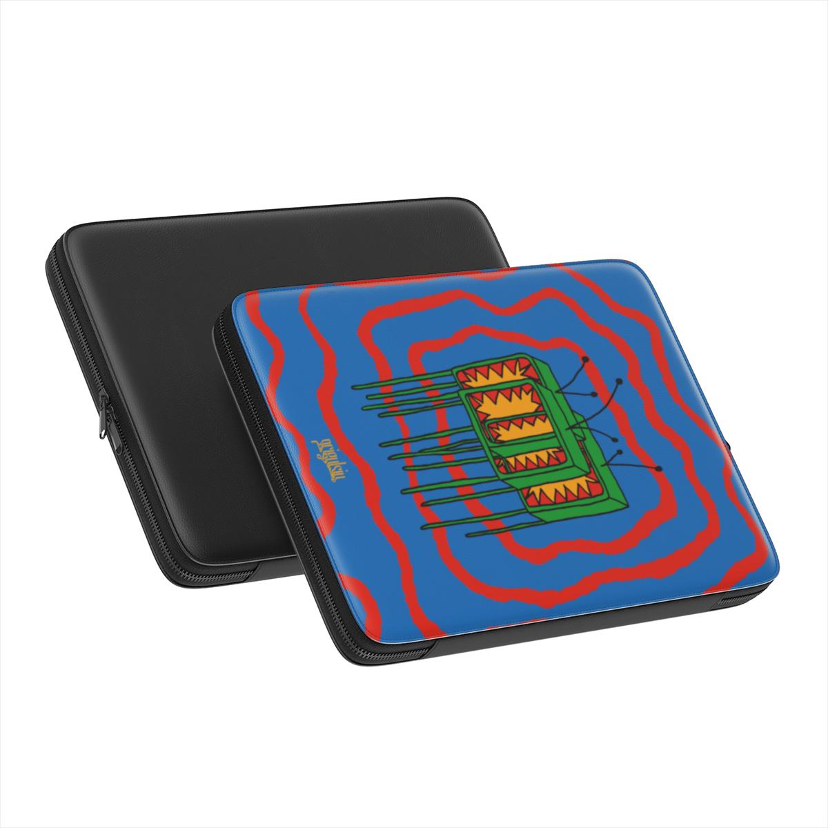 DON'T TOUCH MY TV - Premium Laptop Sleeve