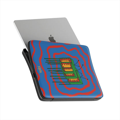 DON'T TOUCH MY TV - Premium Laptop Sleeve
