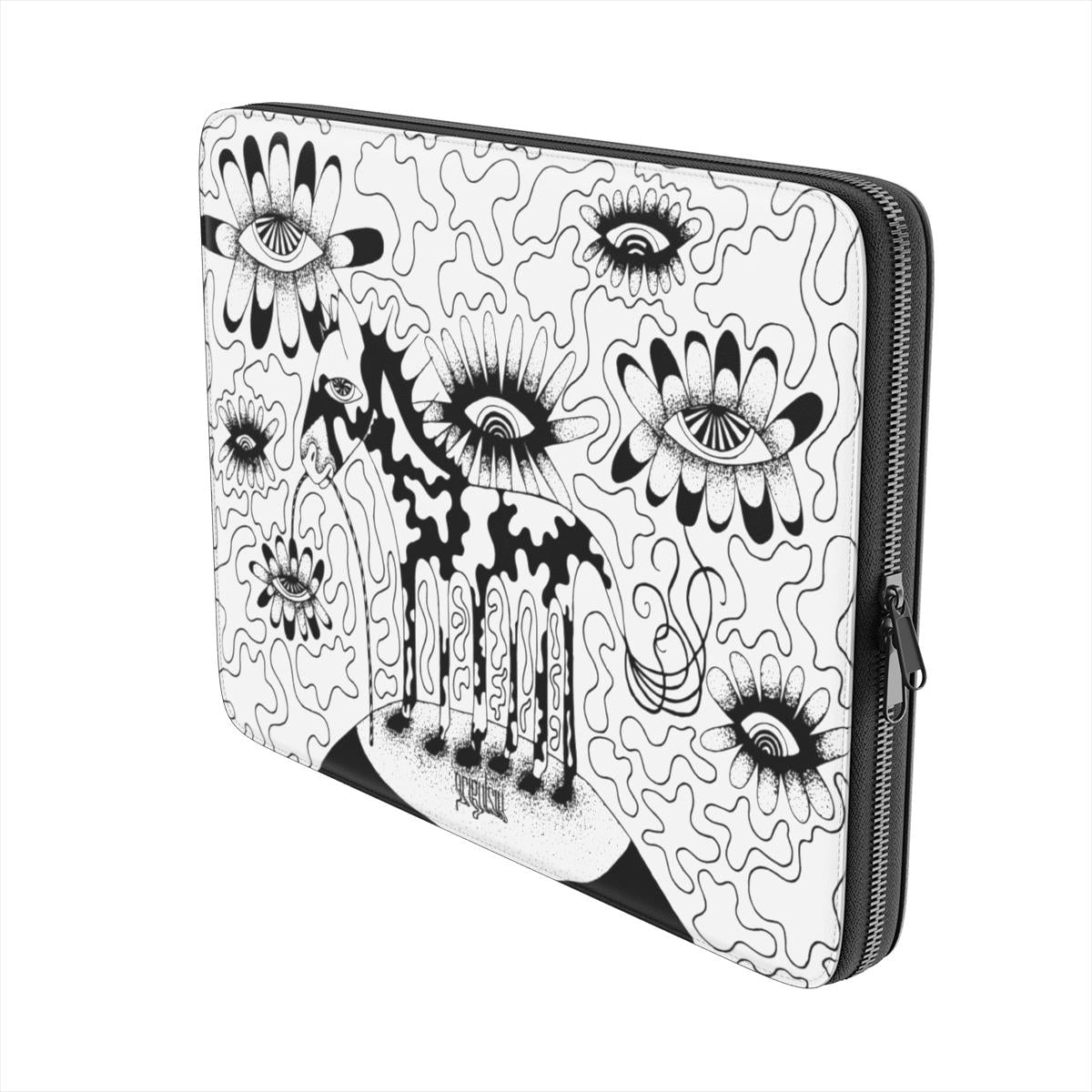 NOT ENOUGH LEGS - Premium Laptop Sleeve black & white