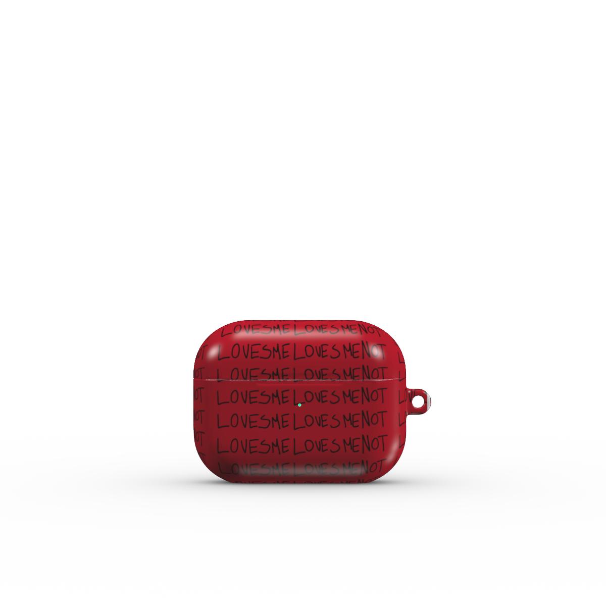 LOVES ME LOVES ME NOT - Apple AirPods Tough Case