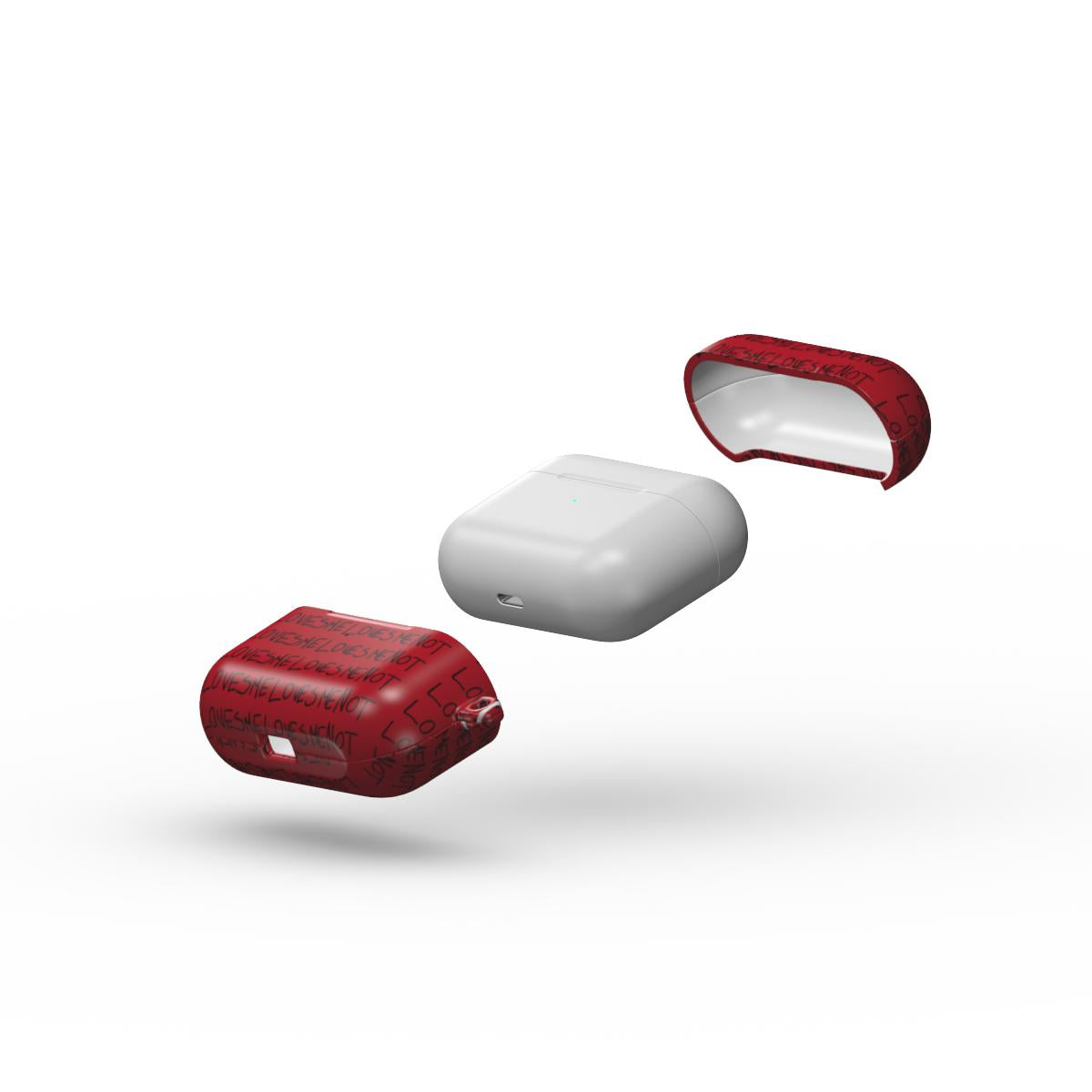 LOVES ME LOVES ME NOT - Apple AirPods Tough Case