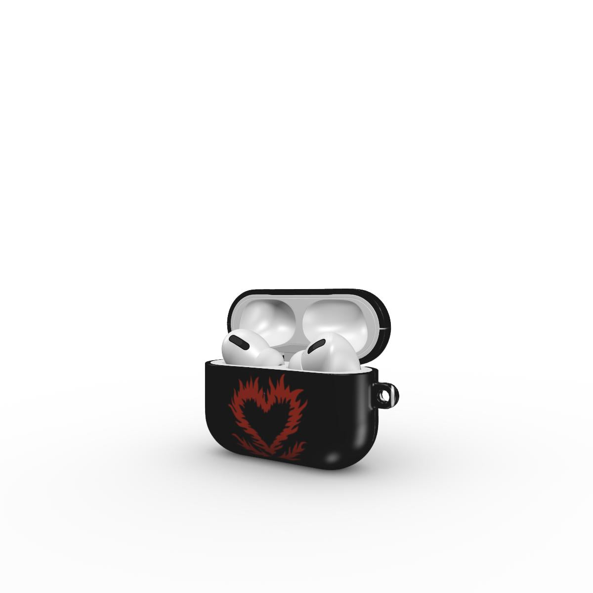 MORE - Apple AirPods Tough Case black & red