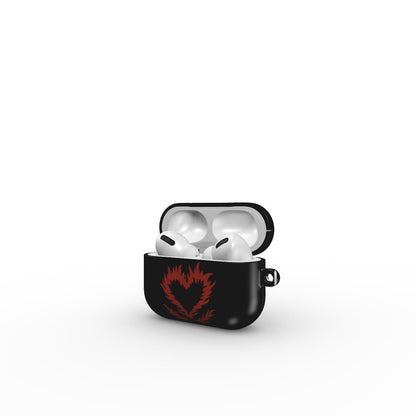 MORE - Apple AirPods Tough Case black & red